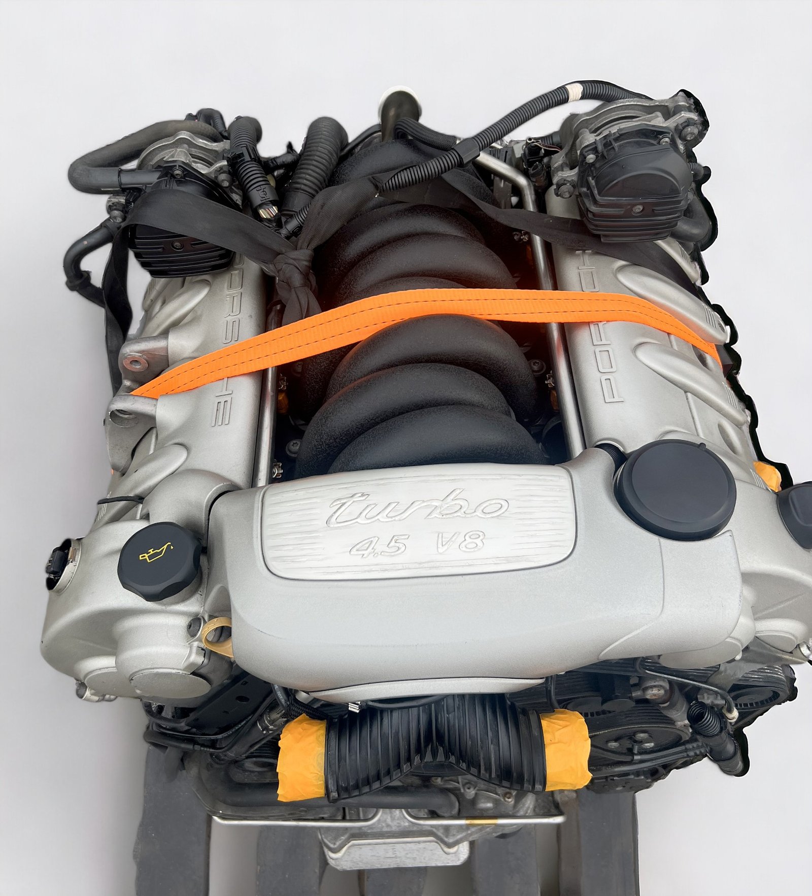 Moteur Porsche Cayenne 955 Turbo 4.5 V8 M48.50 d’occasion contrôlé – 104682 km