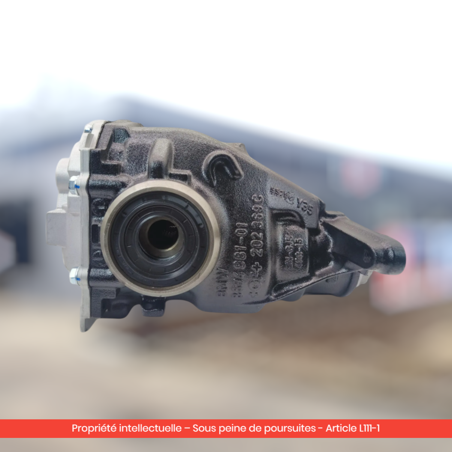 Pont arrière reconditionné BMW X3 X4 X5 X6 F15 F16 F25 F26 rapport 3.38 échange standard garantie 2 ans