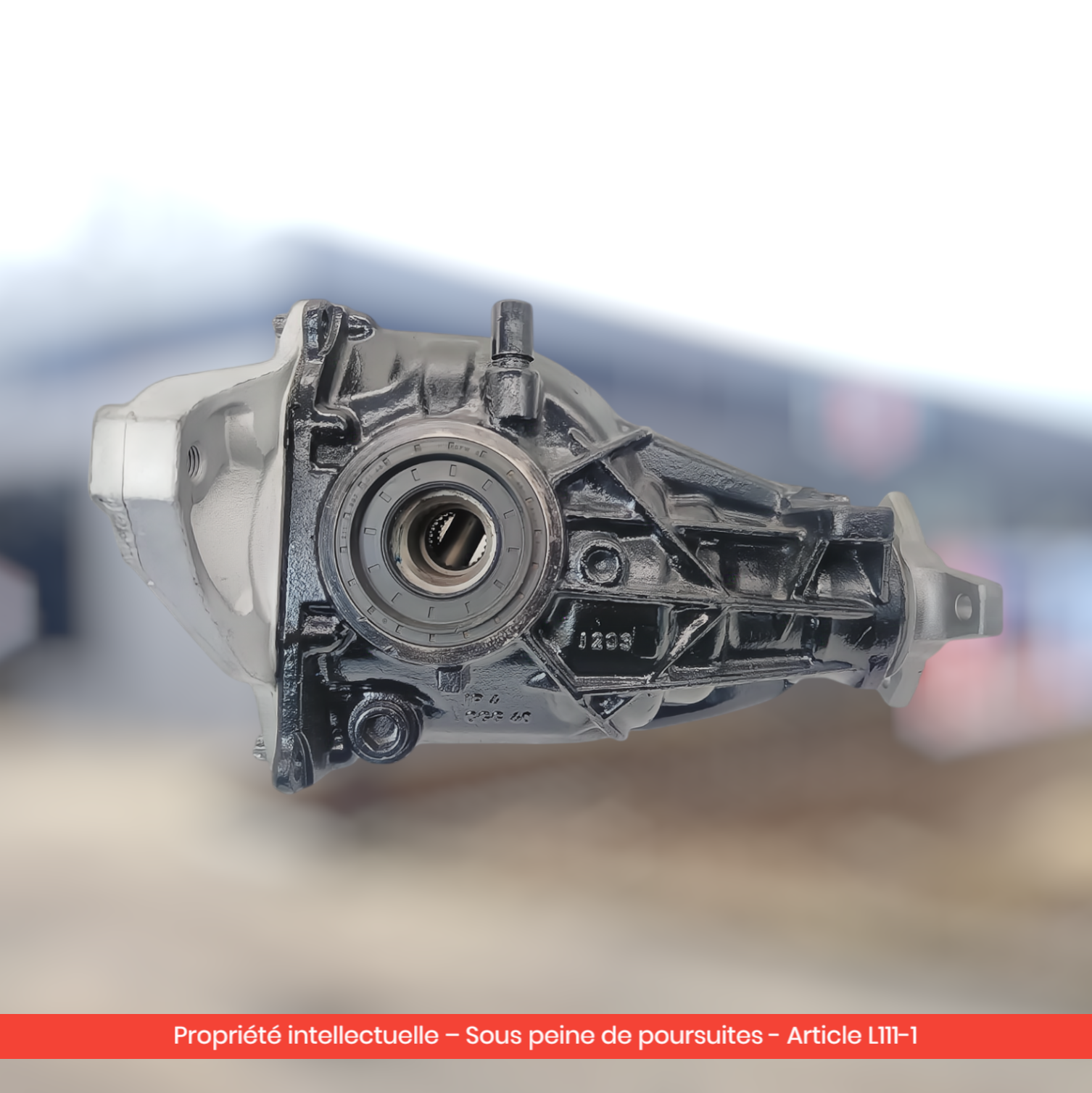 Pont arrière reconditionné Mercedes Classe C, Classe E et GLK - A2043500714 - échange standard - garantie 2 ans