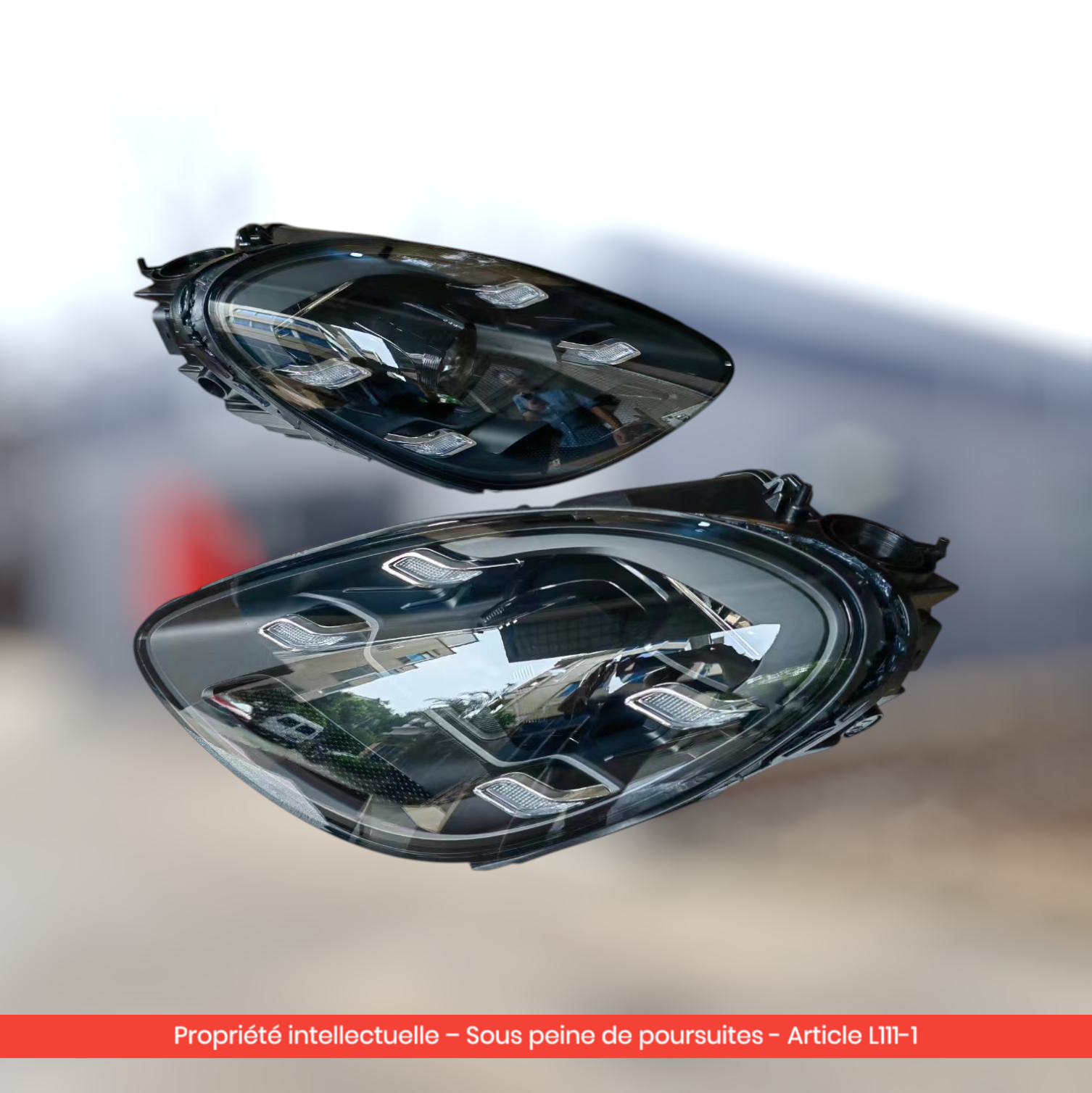 Phares avant Porsche 718 Cayman / Boxster PDLS Reconditionnés — Côté: GAUCHE & DROIT — vue 2