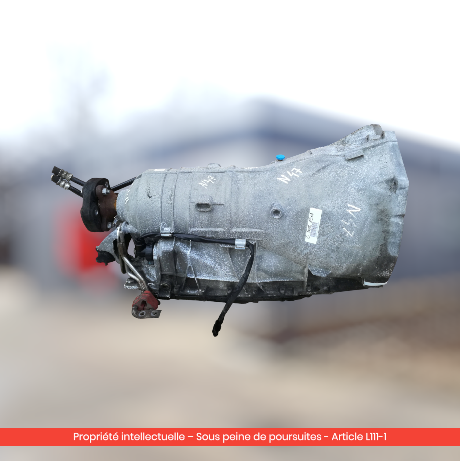 Boîte de vitesses automatique BMW GA6HP26Z (ZF 6HP26Z) – Réf. 24007563432 / 7563432 – Occasion