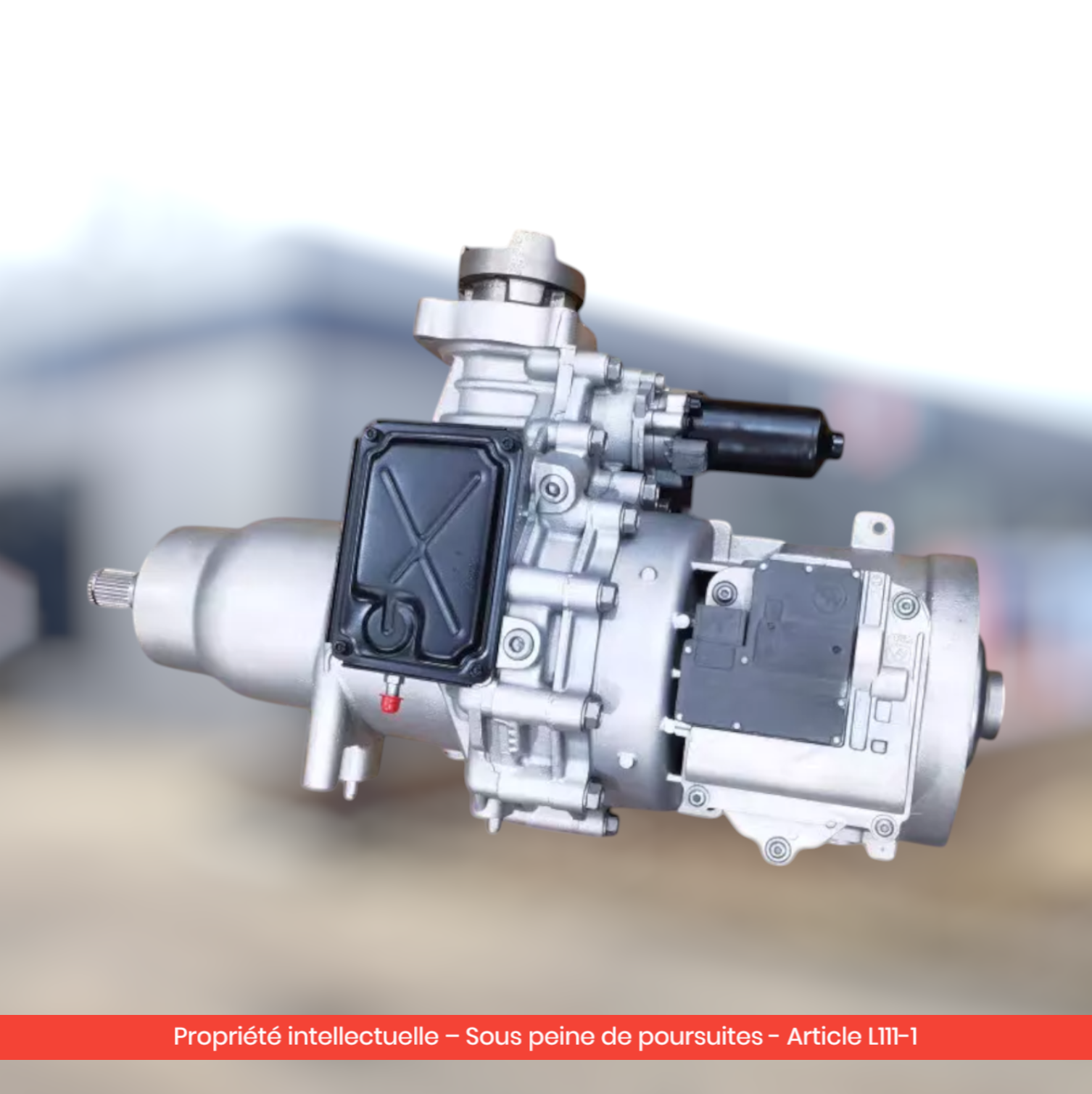 Différentiel arrière reconditionné échange standard pour Jeep Cherokee KL 68090612AG