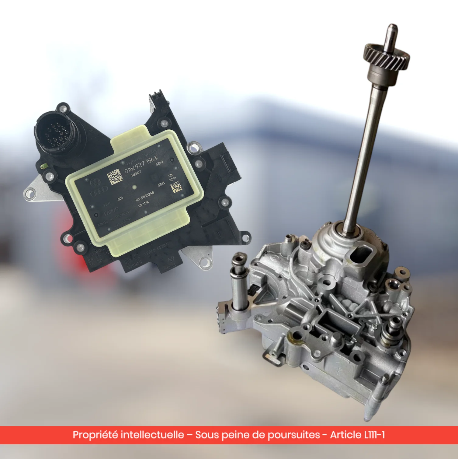 Mécatronique Multitronic 0AW VL380/VL381 reconditionnée - corps de valve + TCU 0AW 927 156 E