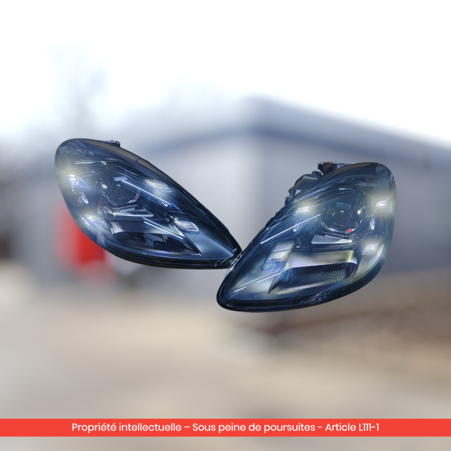 Phares avant Porsche 718 Cayman / Boxster PDLS Reconditionnés — Côté: GAUCHE & DROIT