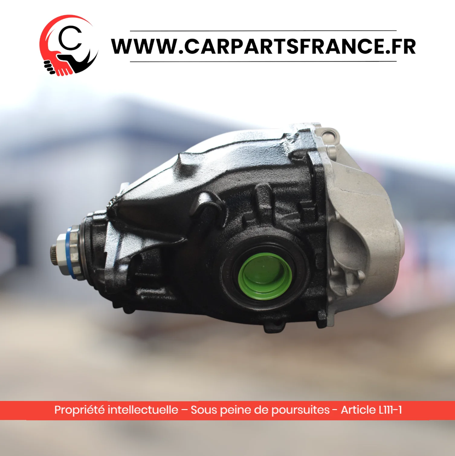 Pont arrière reconditionné BMW Série F rapport 2,81 - échange standard